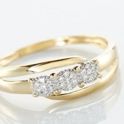 Bague Nolan Or Jaune Diamant