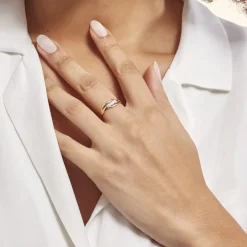 Bague Nolan Or Jaune Diamant