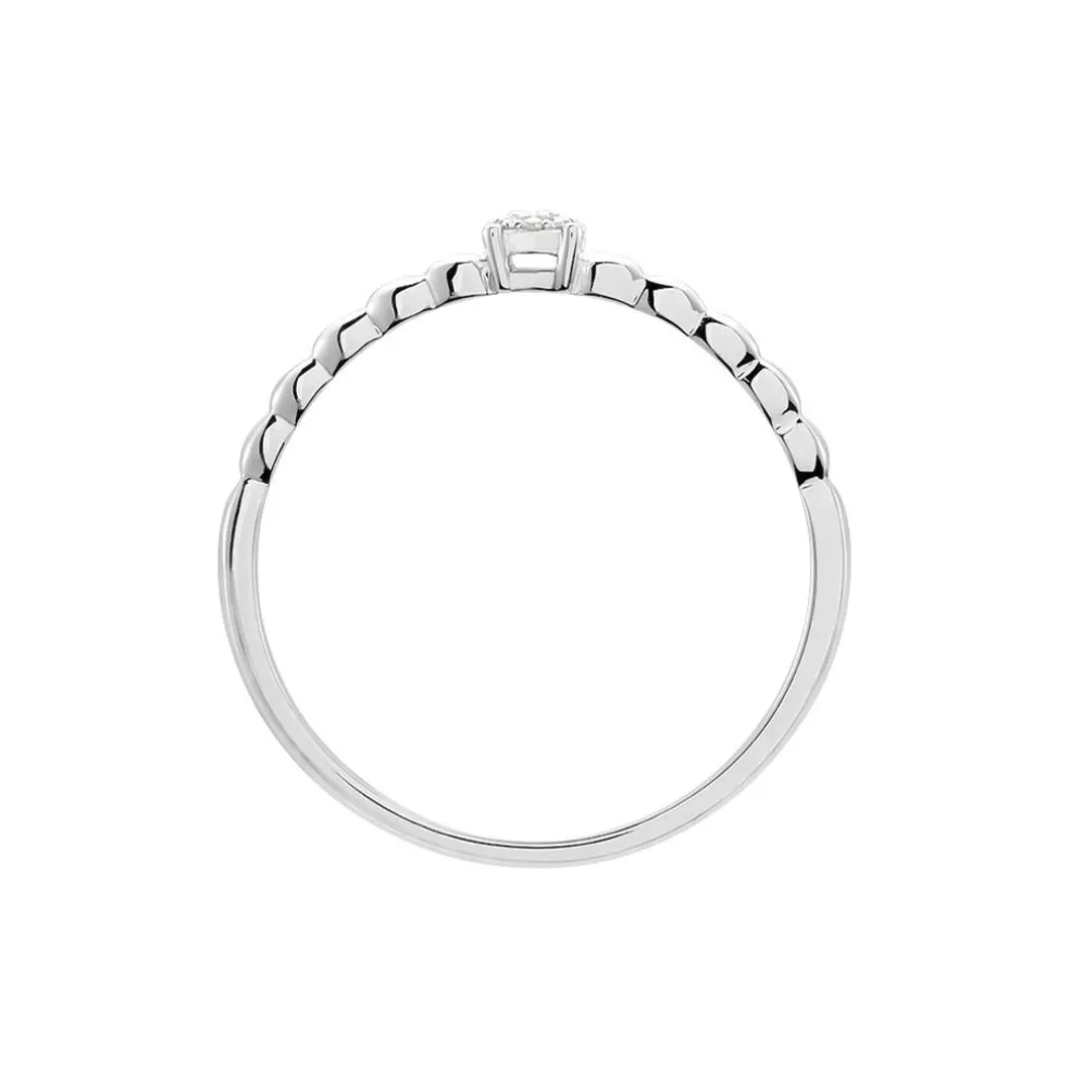 Bague Nuha Blanc Diamant Blanc