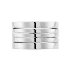 Bague Nyla Argent Blanc