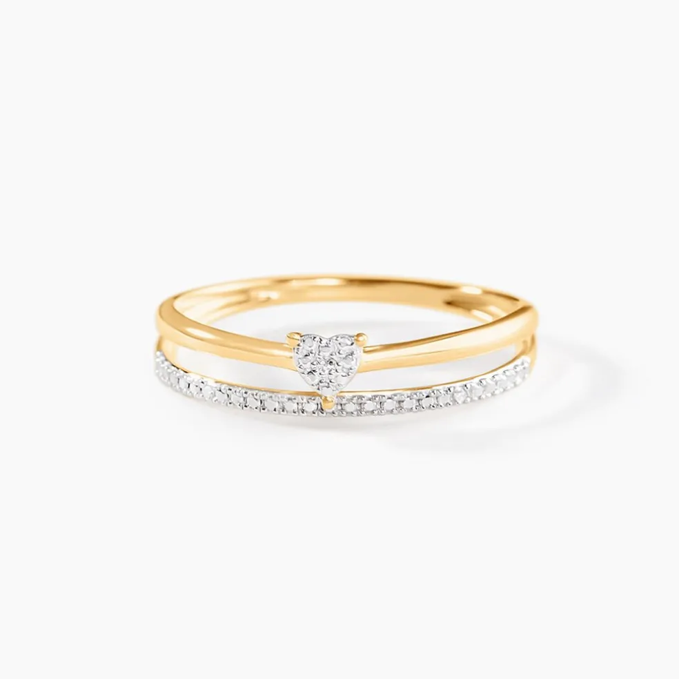 Bague Obadiah Or Jaune Diamant