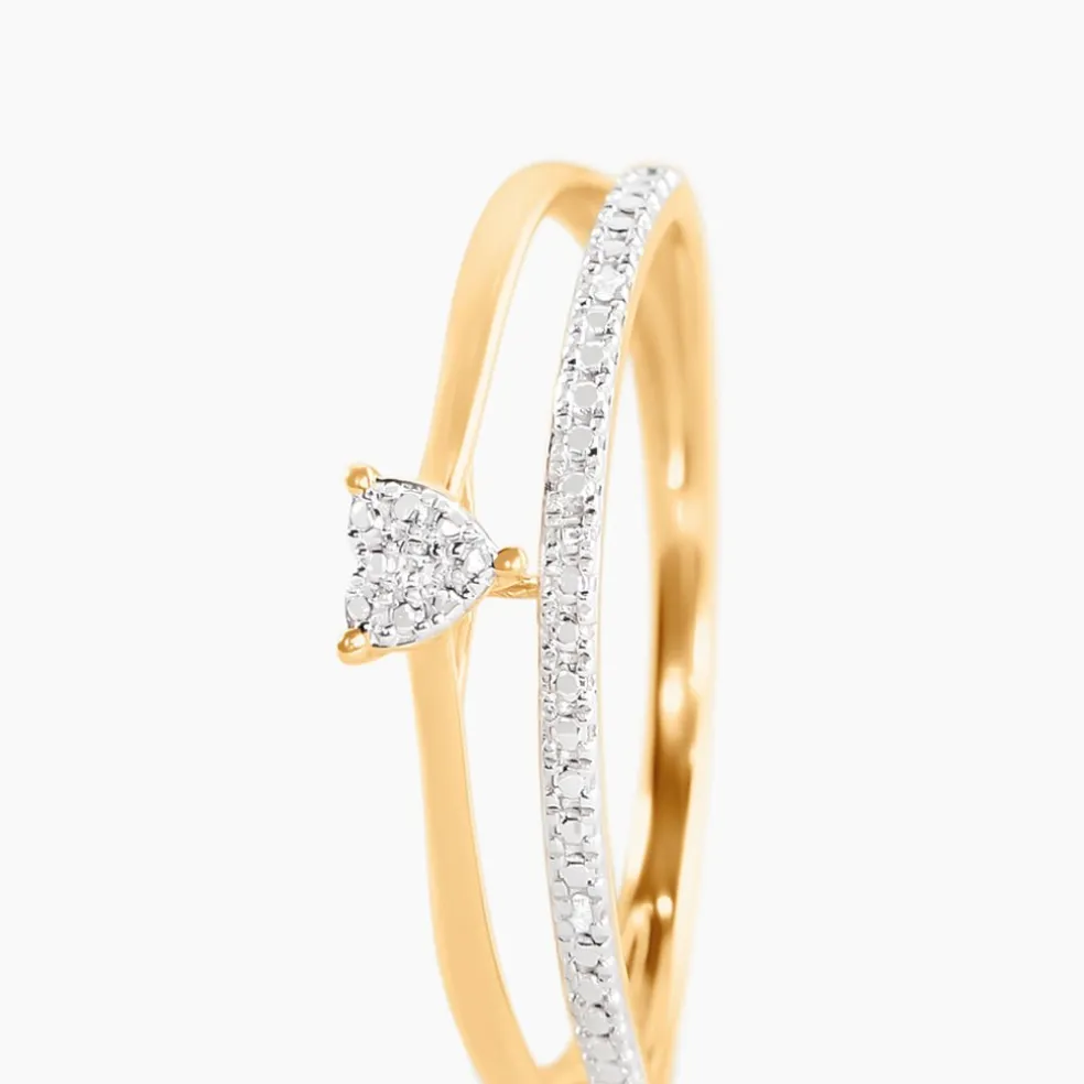 Bague Obadiah Or Jaune Diamant