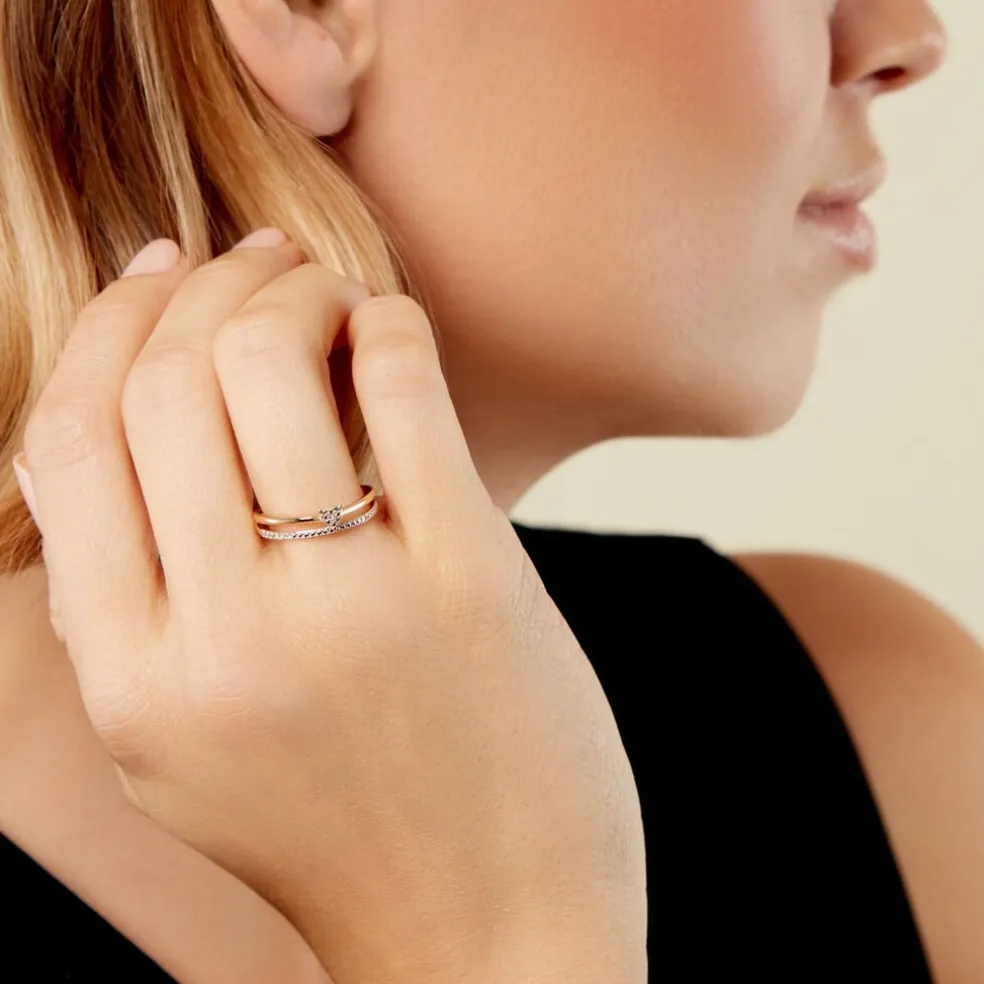 Bague Obadiah Or Jaune Diamant