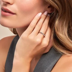 Bague Ocean Argent Blanc