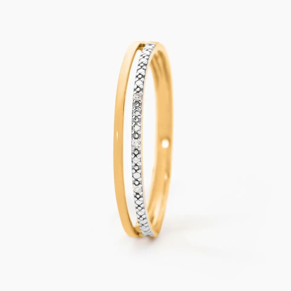 Bague Olena Or Jaune Diamant