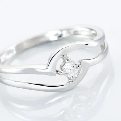 Bague Onenn Or Blanc Diamant