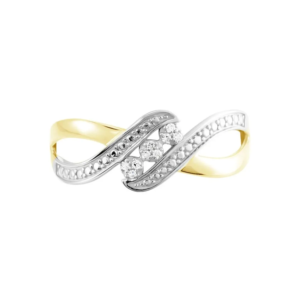 Bague Or Bicolore Aatu Diamants