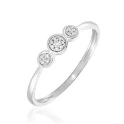Bague Or Blanc Abital Diamants