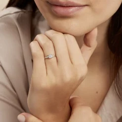 Bague Or Blanc Adeline Diamants