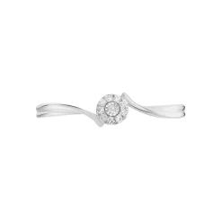 Bague Or Blanc Cerisette Diamant