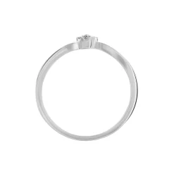 Bague Or Blanc Cerisette Diamant