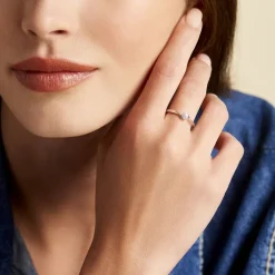 Bague Or Blanc Cerisette Diamant