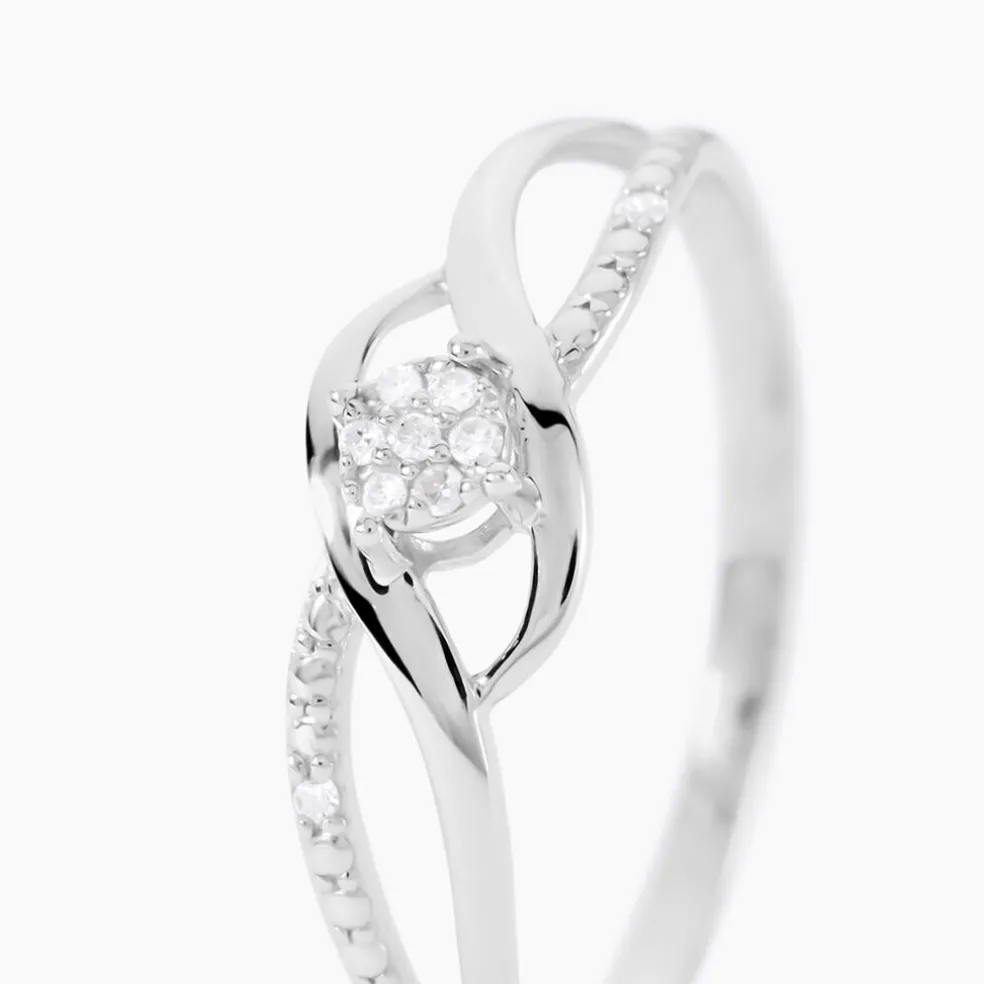 Bague Or Blanc Charlotta Diamant