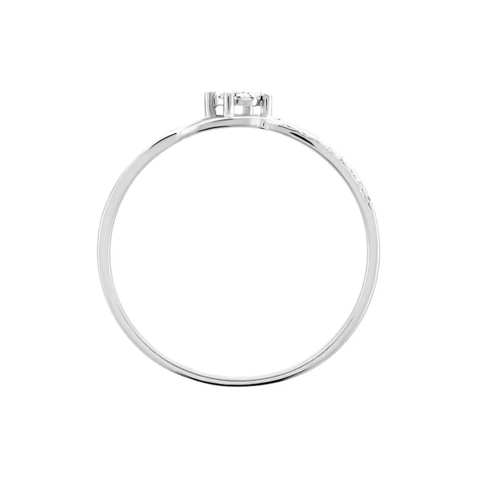 Bague Or Blanc Charlotta Diamant