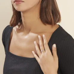 Bague Or Blanc Charlotta Diamant