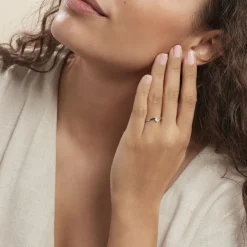 Bague Or Blanc Diamant
