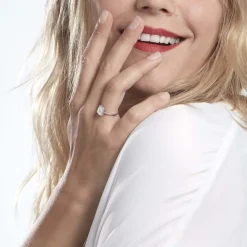 Bague Or Blanc Goulven Oxyde De Zirconium