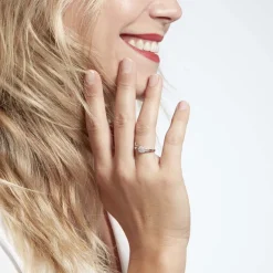 Bague Or Blanc Rosalane Diamants