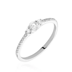 Bague Or Blanc Sabine Diamants