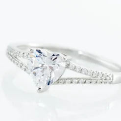 Bague Or Blanc Zandra Oxyde De Zirconium