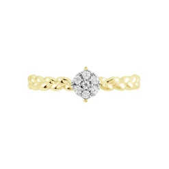 Bague Or Jaune Adlai Diamants