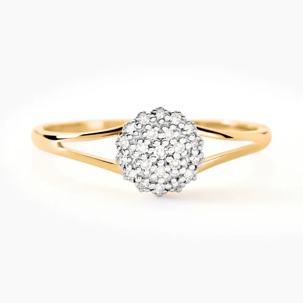 Bague Or Jaune Aspasia Diamants