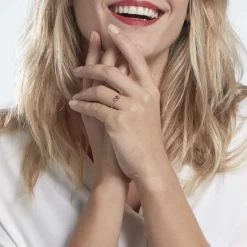 Bague Or Jaune Cassie Rubis Et Diamant