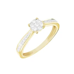 Bague Or Jaune Celia Diamants