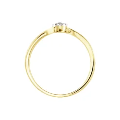 Bague Or Jaune Cerisette Diamant