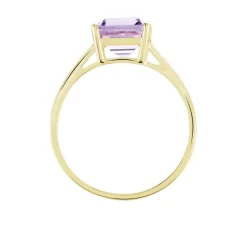 Bague Or Jaune Faraj Amethyste