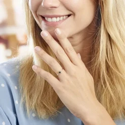Bague Or Jaune Karmele Saphir