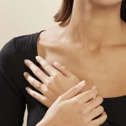 Bague Or Jaune Kaylynn Diamants