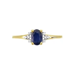 Bague Or Jaune Marie Saphir Diamants