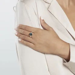 Bague Or Jaune Marie-camille Topaze Oxydes De Zirconium