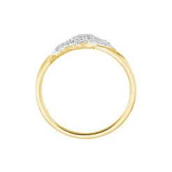 Bague Or Jaune Ricoria Diamants