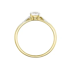 Bague Or Jaune Rodrigo Oxyde De Zirconium