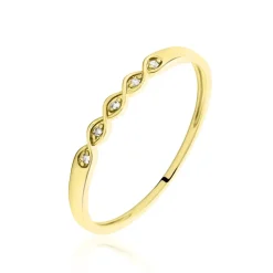 Bague Or Jaune Terance Diamants