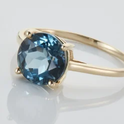 Bague Or Jaune Wilfreda Topaze