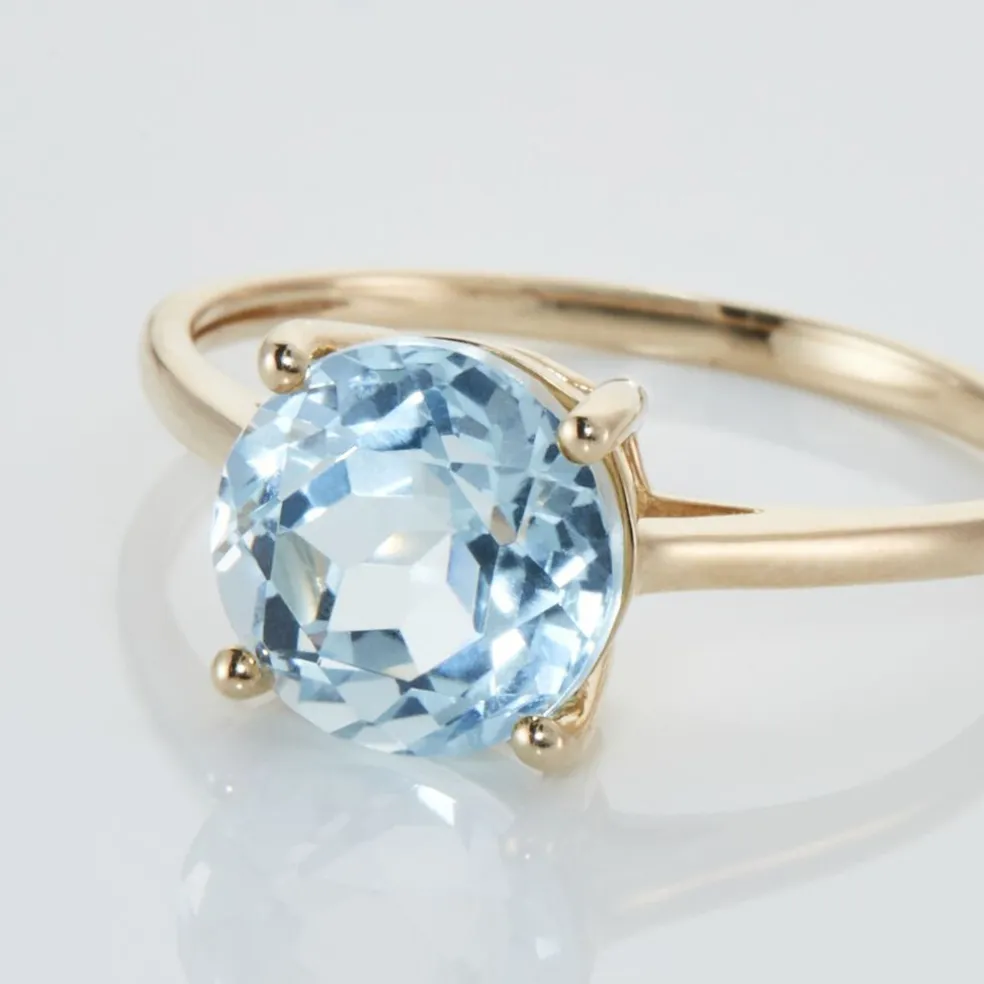 Bague Or Jaune Wilfreda Topaze