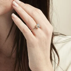 Bague Or Jaune Wilfreda Topaze