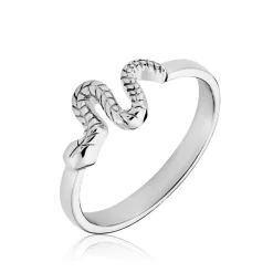 Bague Oria Argent Blanc