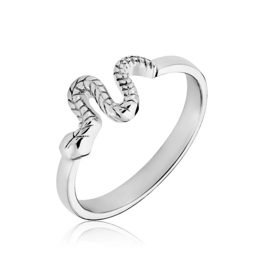 Bague Oria Argent Blanc
