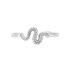 Bague Oria Argent Blanc