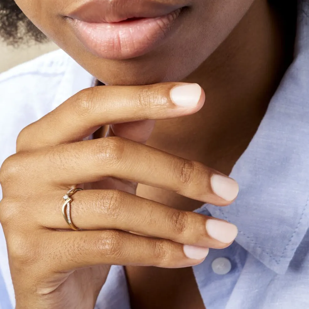 Bague Orianna Or Jaune Diamant