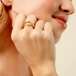 Bague Origin Acier Jaune