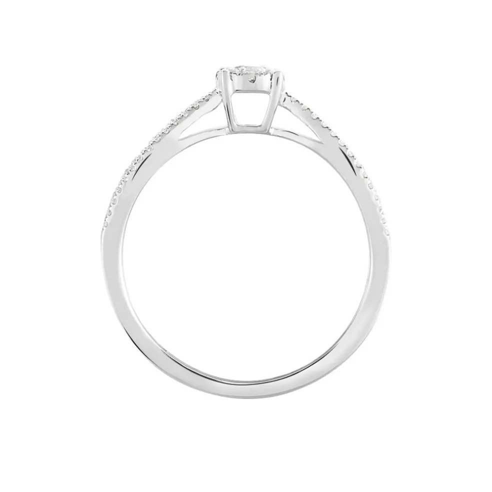 Bague Orphee Or Blanc Diamant