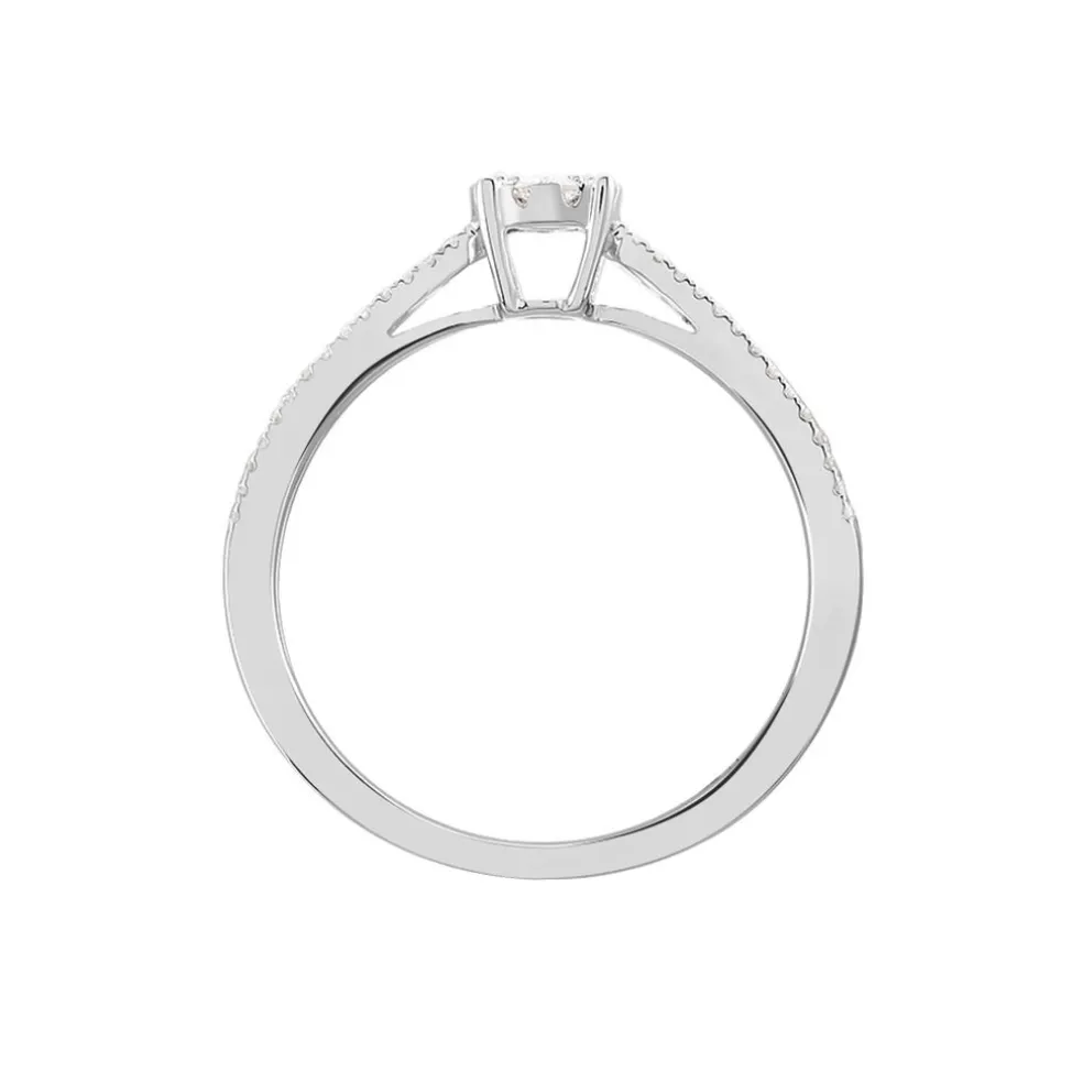 Bague Orphee Or Blanc Diamant