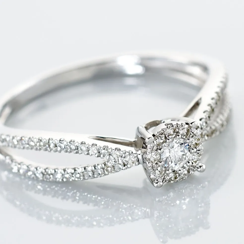 Bague Orphee Or Blanc Diamant