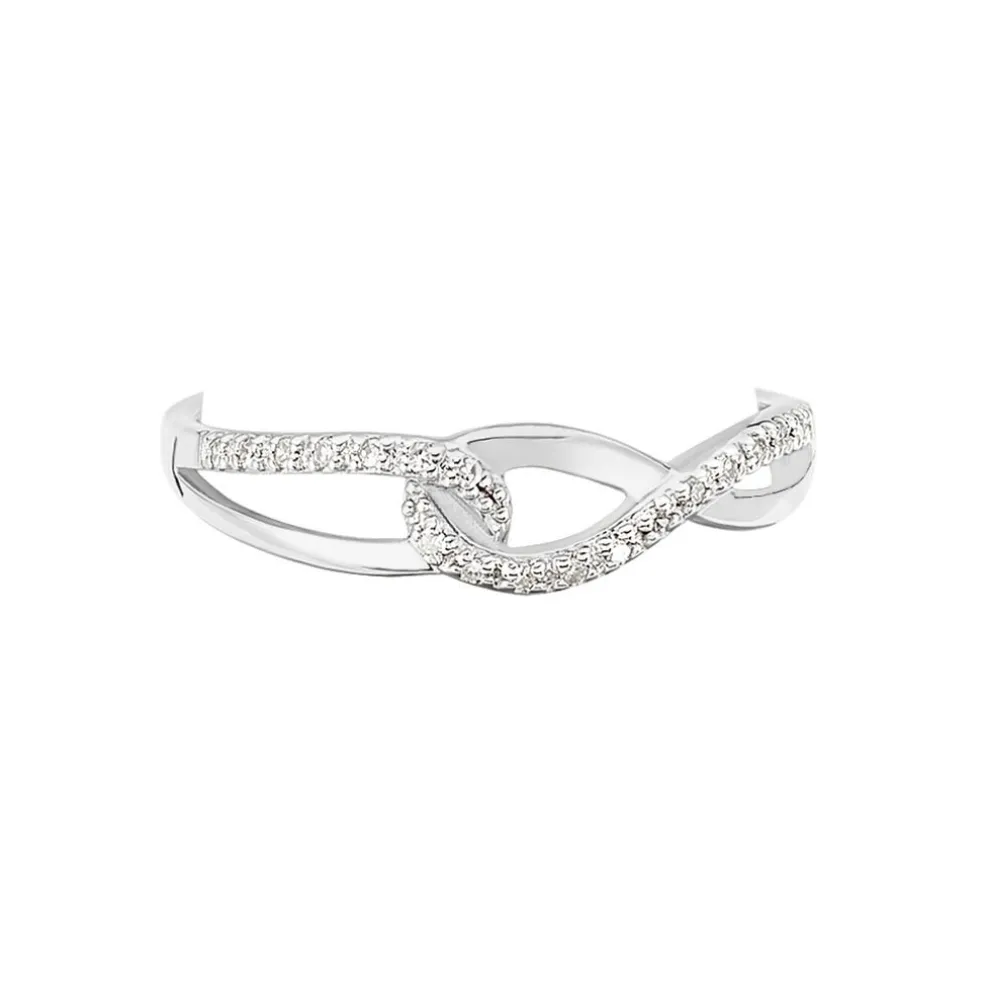 Bague Osanna Or Blanc Diamant