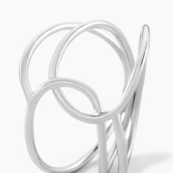 Bague Paros Argent Blanc